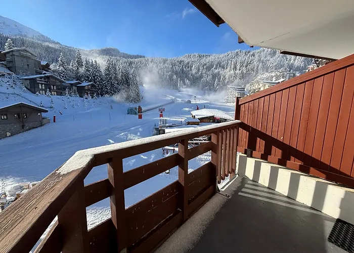 Christiana 307 Cles Blanches Lägenhetshotell Courchevel